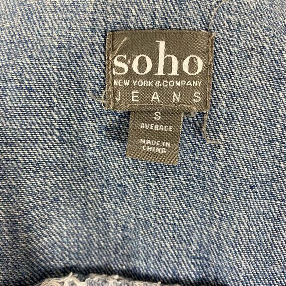 Soho New York & Company Denim Cropped Jacket - Picture 10 of 10